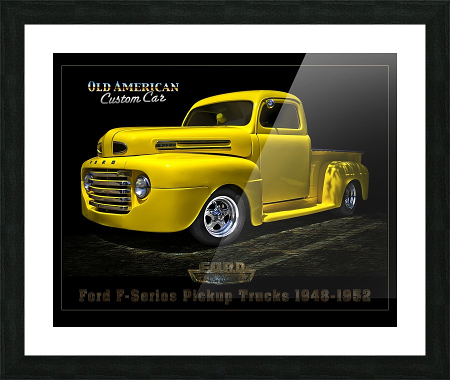 FORD OLD F Series TRUCK 1948 Picture Frame print