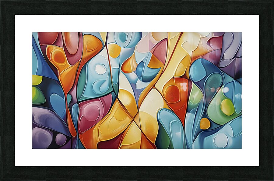 SPATULA COLOR SET IIV11 Picture Frame print