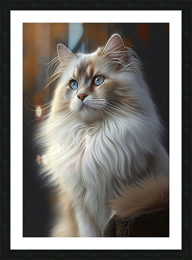 Cat Ragamuffin Picture Frame print