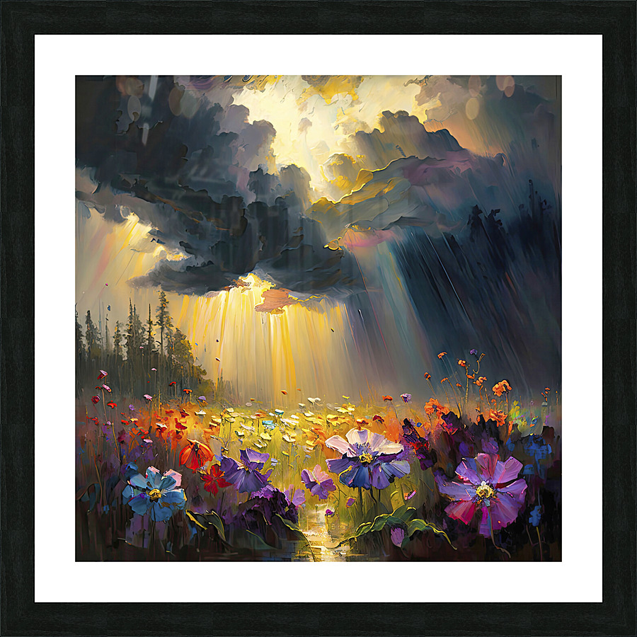 Spring into Autumn Picture Frame print