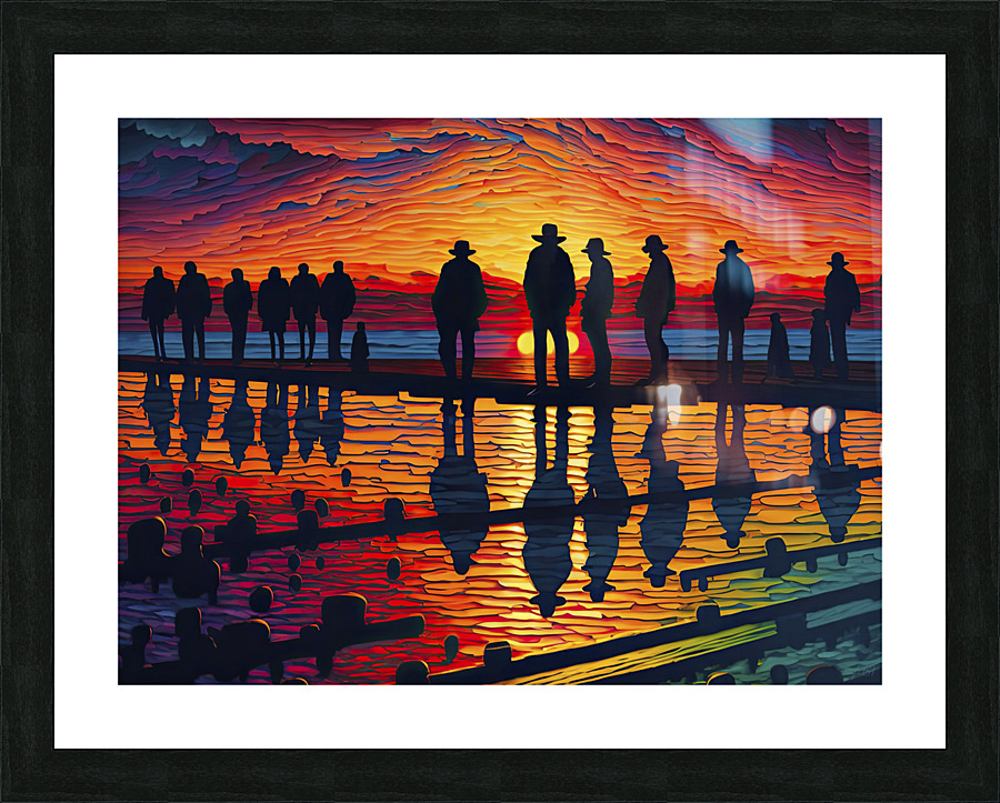 A new sunrise Picture Frame print