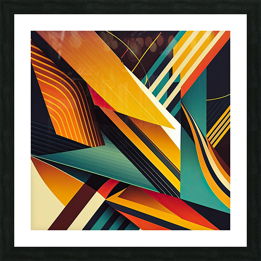 lines colors art Impression et Cadre photo