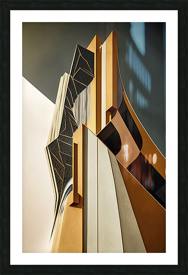 architecture of the 60 s Picture Frame print