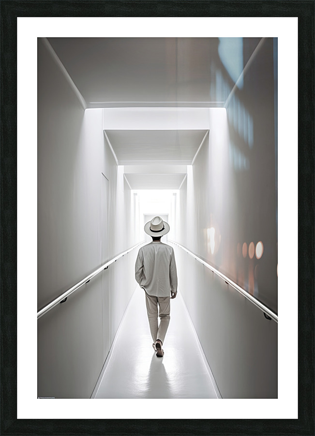 path to light Picture Frame print