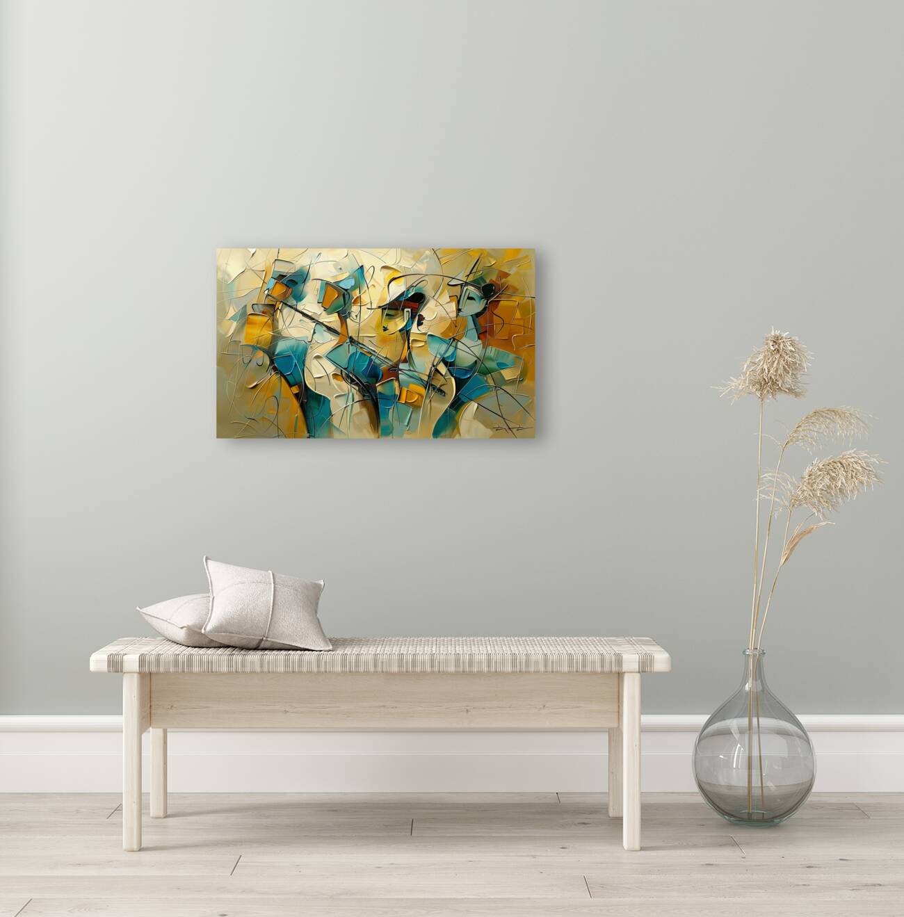 a group in style Reproduction