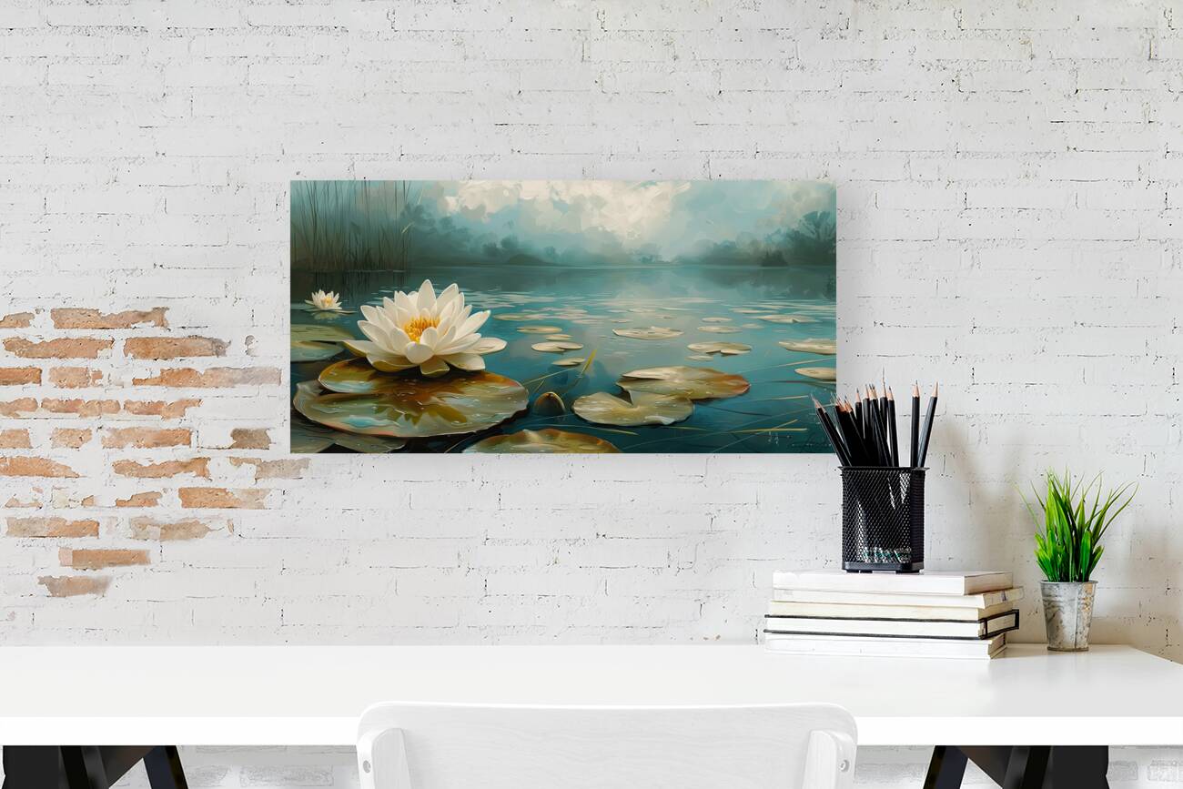 flower water lake Reproduction