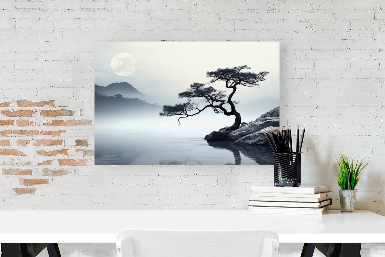 morning lake Reproduction