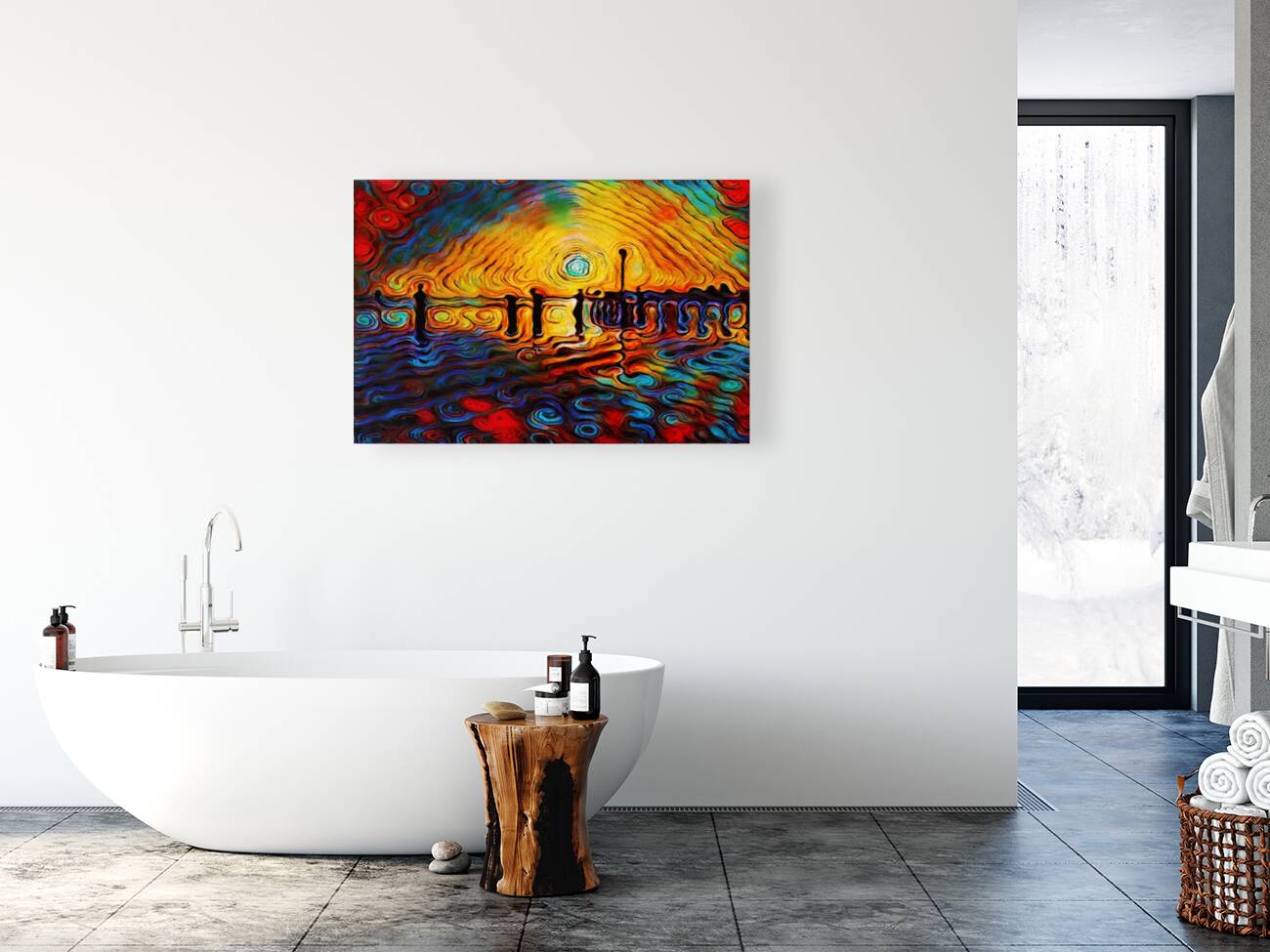 Colorful Sunrise Reproduction