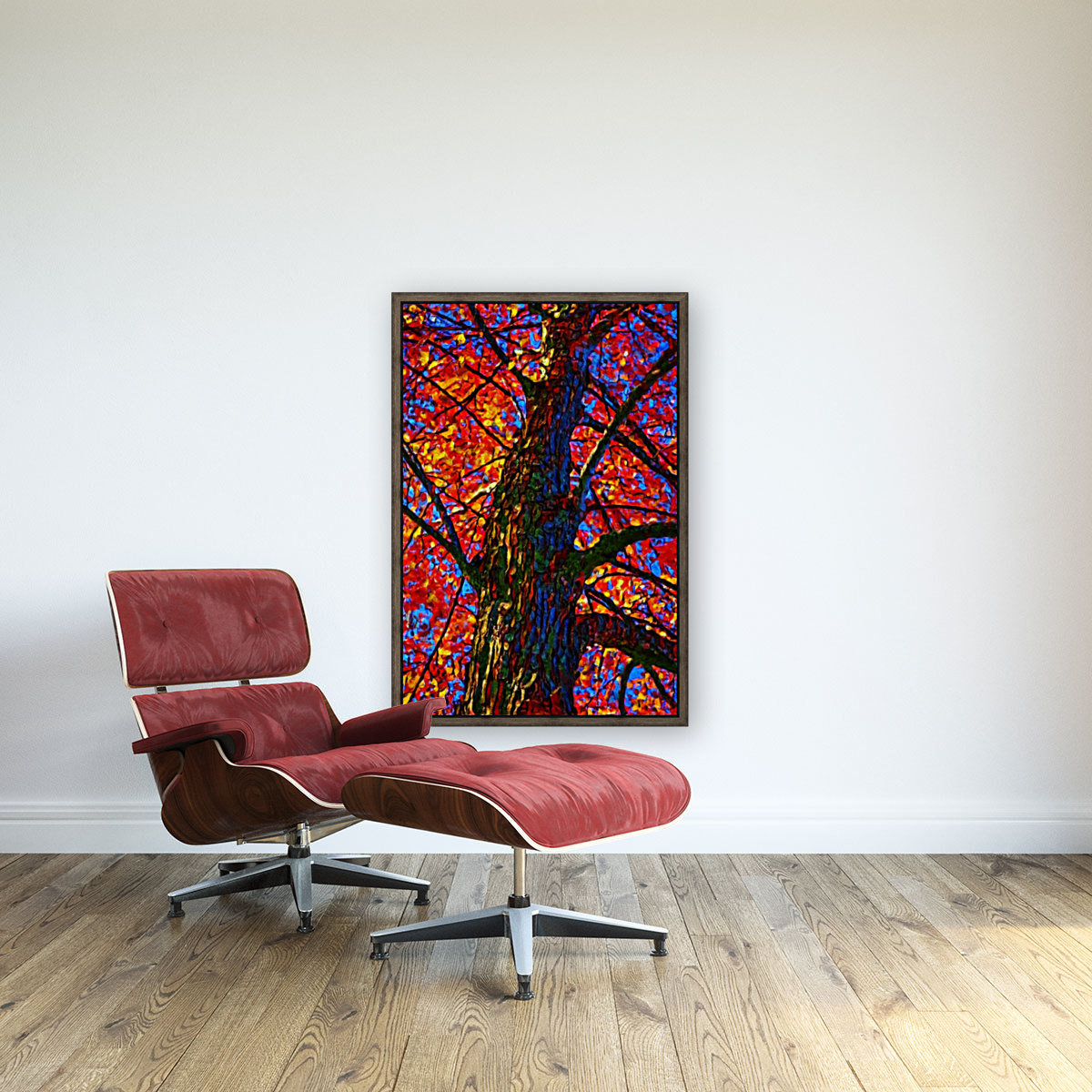 Red & Orange Reproduction