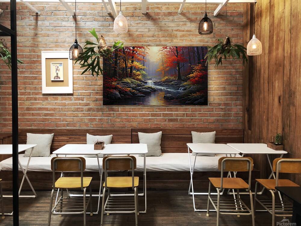 autumn in the forest Reproduction