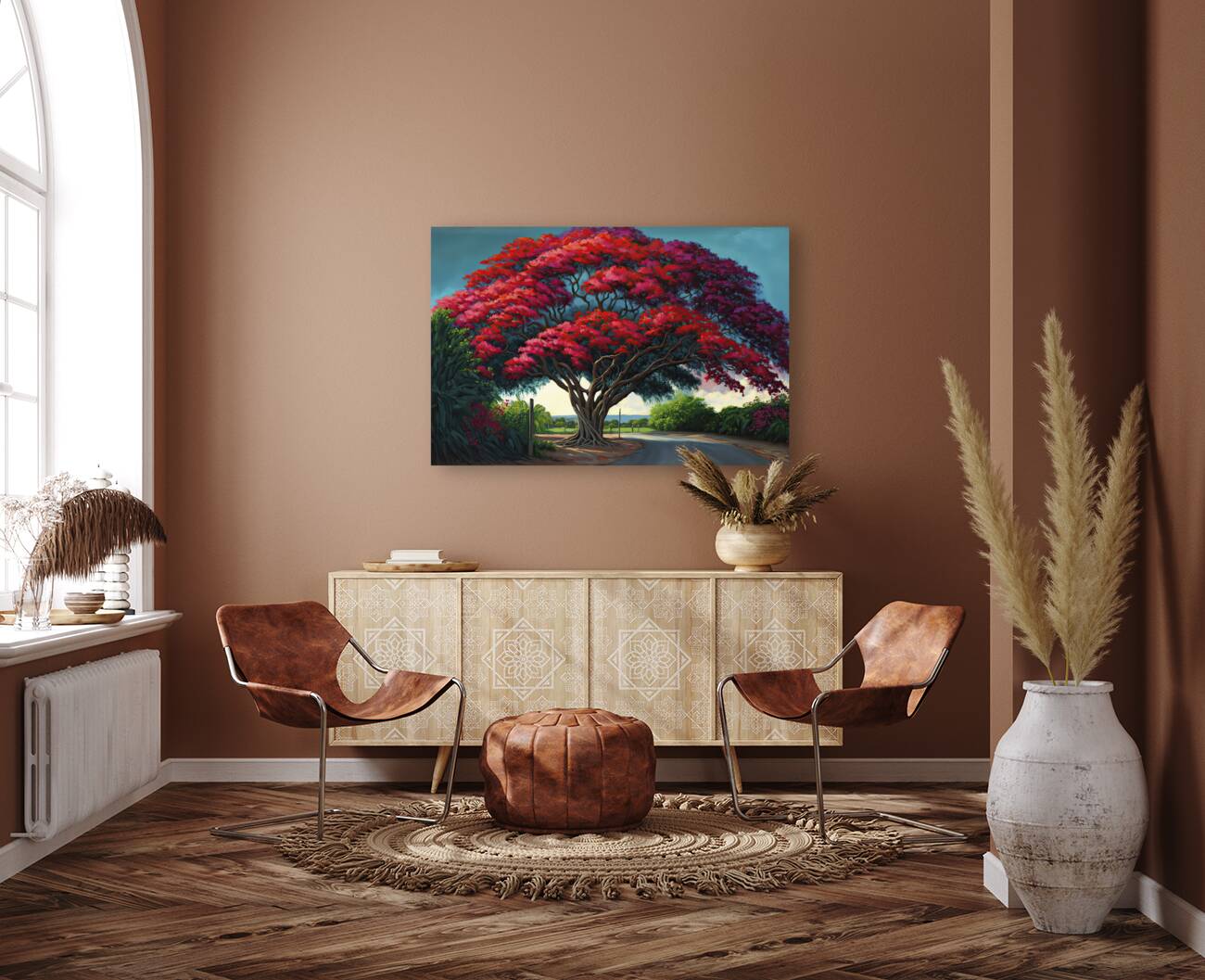 flamboyan de puerto rico Reproduction