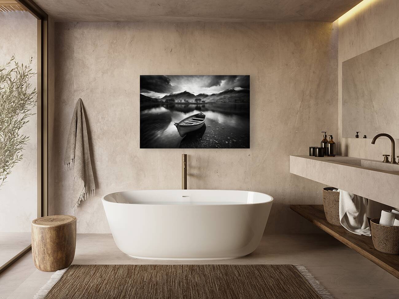 tranquility in the valley Reproduction