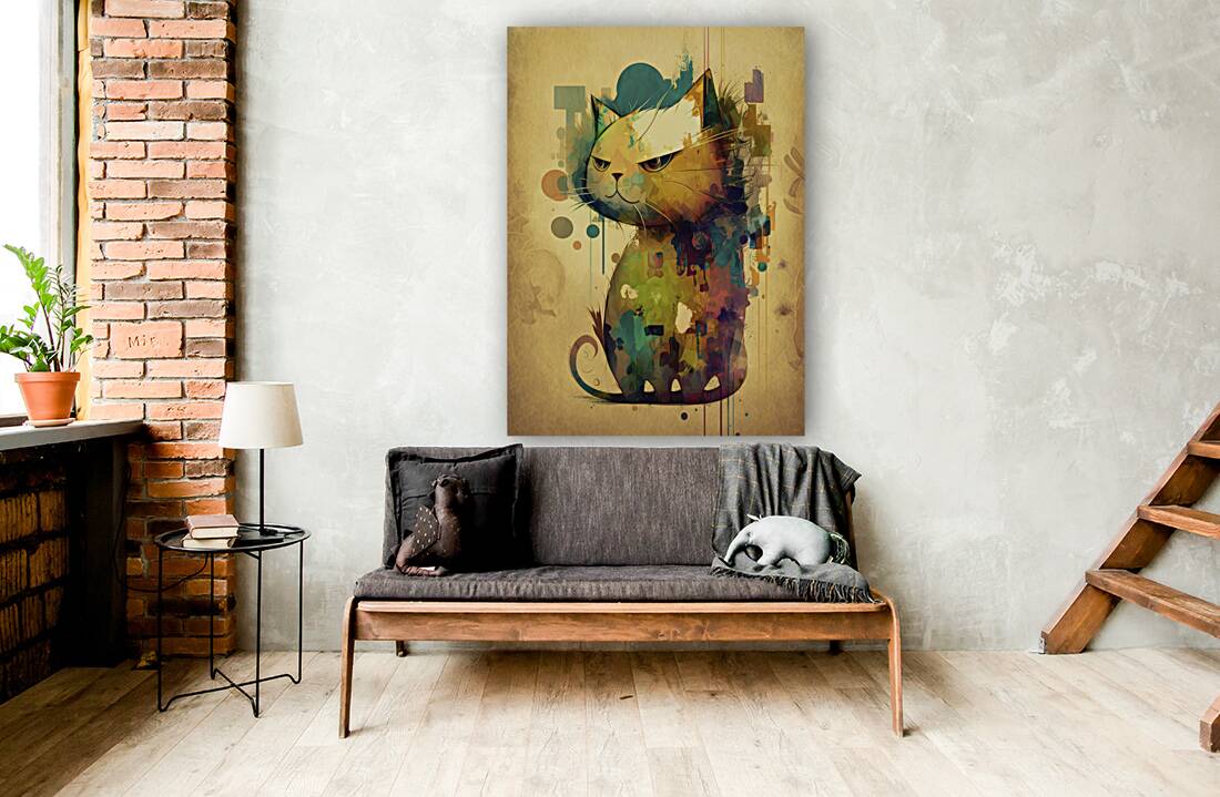 cat 50 years in the past Reproduction