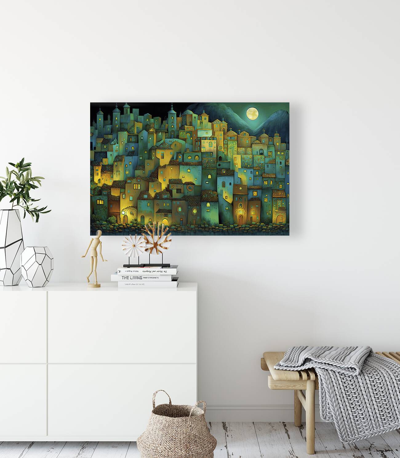 night in the neighborhood Reproduction