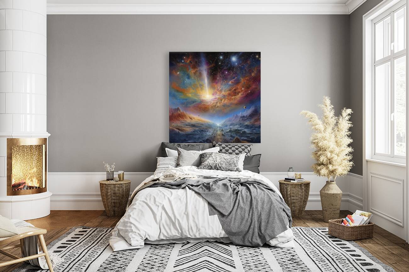 planet and universe Reproduction