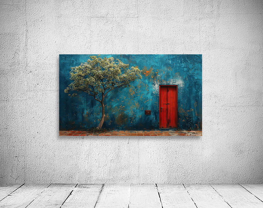 Red Door Wall Preview