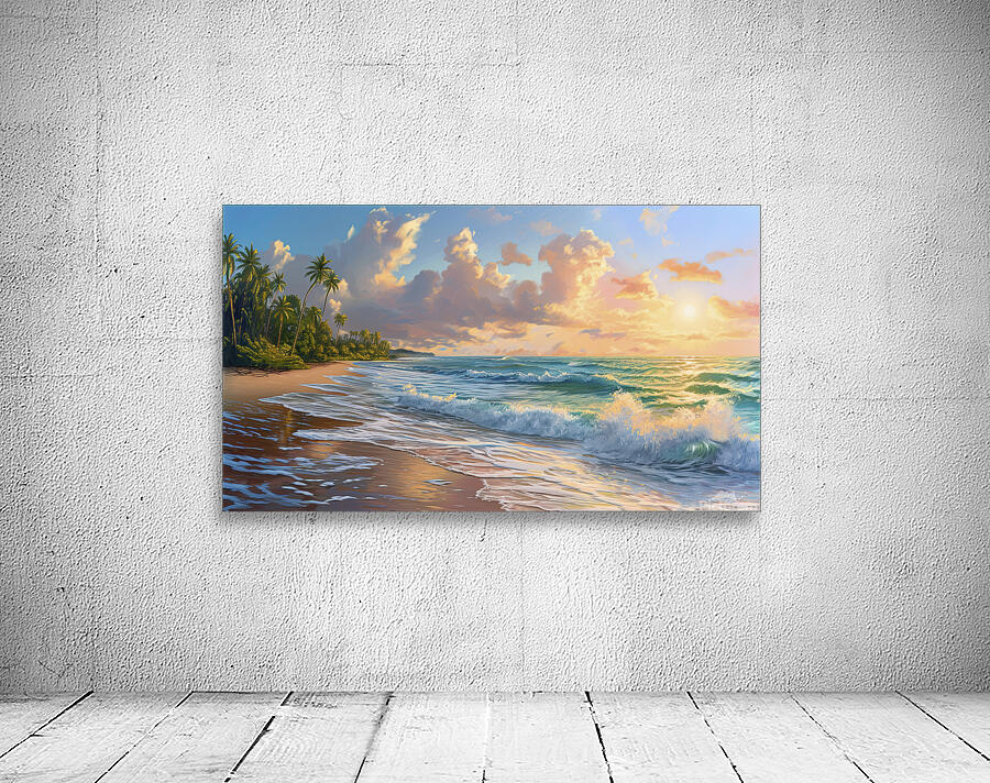 sunset in paradise Wall Preview