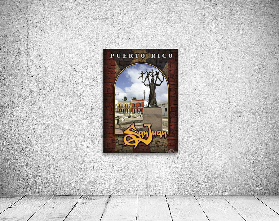 SanJuan plaza Casa Blanca Wall Preview