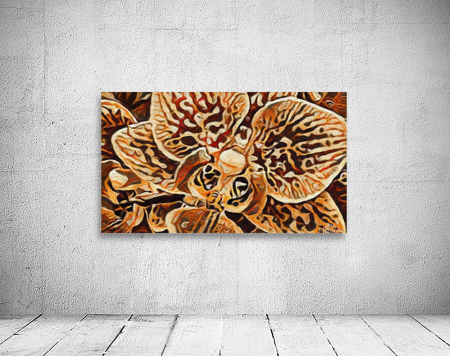 Mayan Orchid Wall Preview