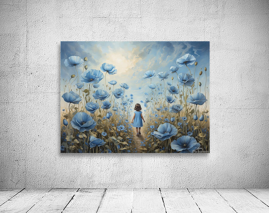 DREAM OF FLOWER FOREST1 Wall Preview