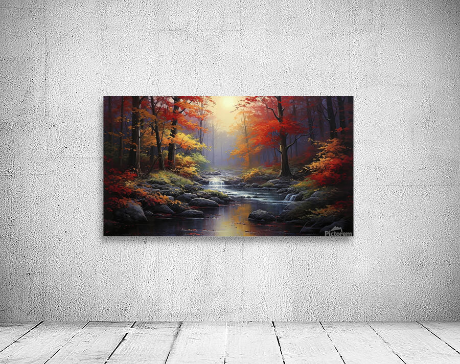 autumn in the forest Wall Preview