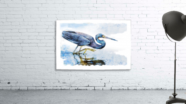 Bird in Water Wall Preview