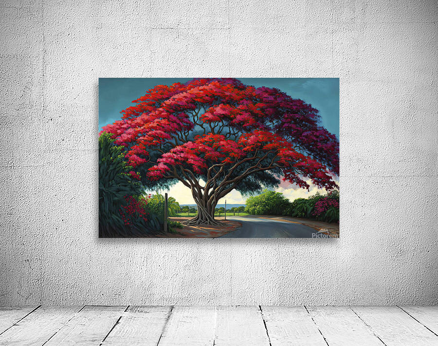 flamboyan de puerto rico Wall Preview