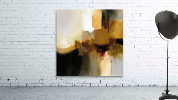 pastel color brush strokes I Wall Preview