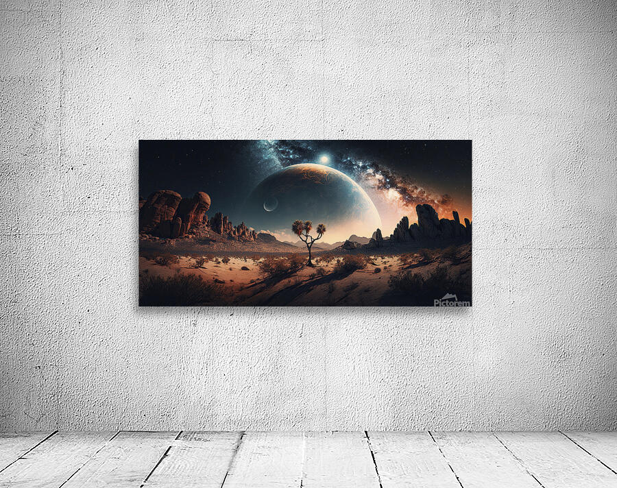 planet x2 earth Wall Preview