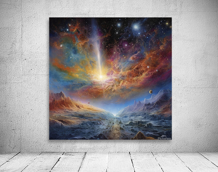 planet and universe Wall Preview