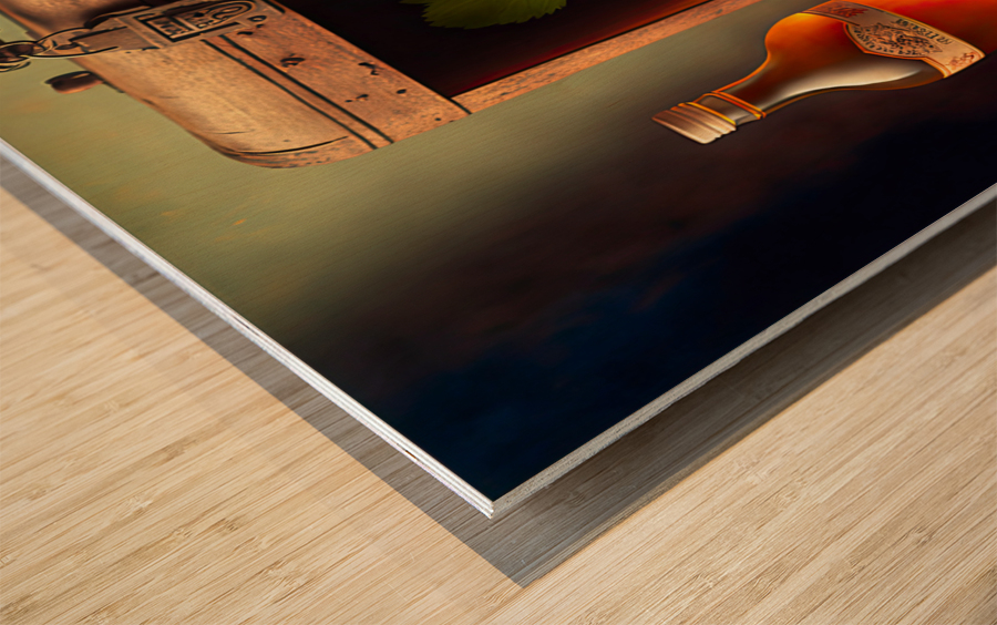 vintage still life Wood print