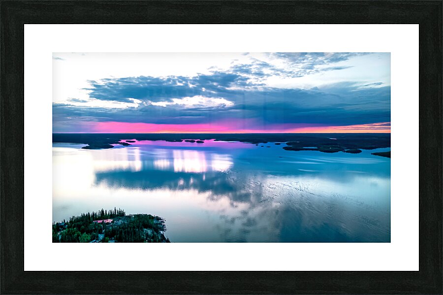 Serenity mirrored Picture Frame print