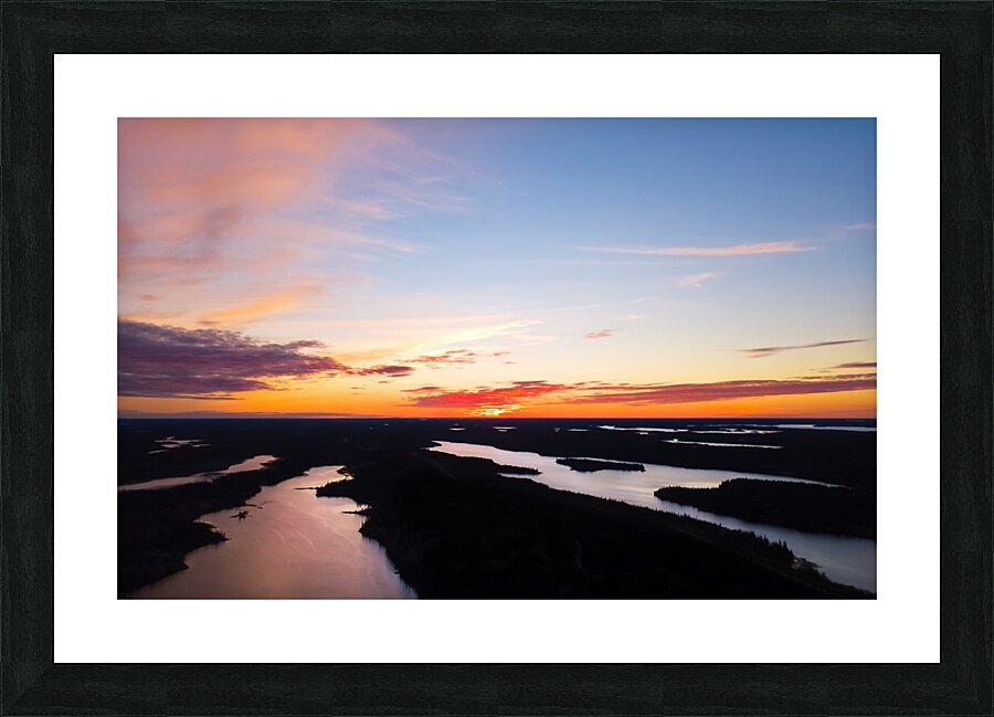Late Summer Skies Picture Frame print