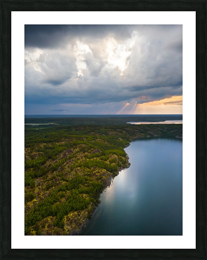 Storm Chasing Picture Frame print