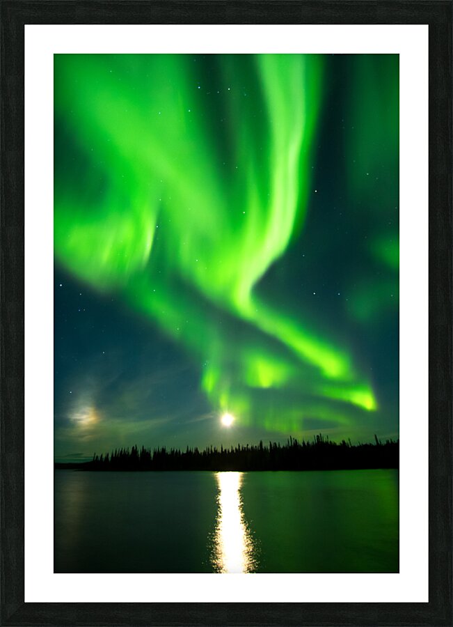 Eye of the Storm Picture Frame print