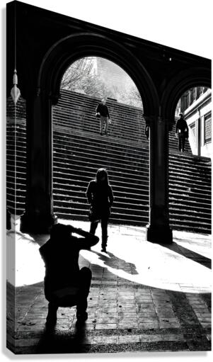 Under the Overpass NYC Canvas Print