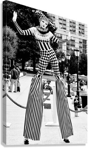 Harlequin 6 NYC Canvas Print