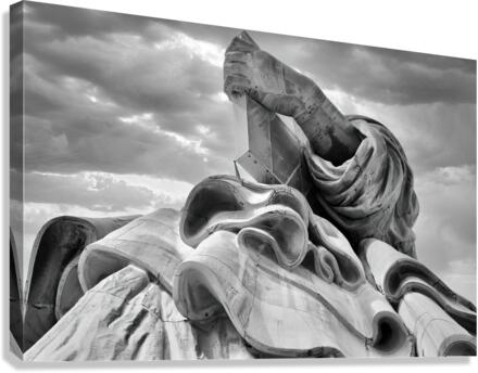 Ladys Robe NYC Canvas Print