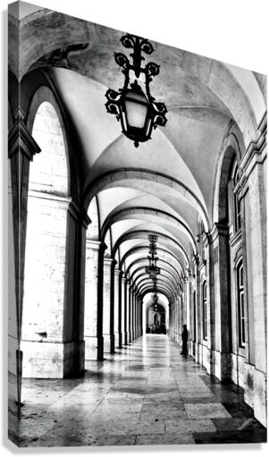 Praca do Comercio Lisbon Portugal Canvas Print