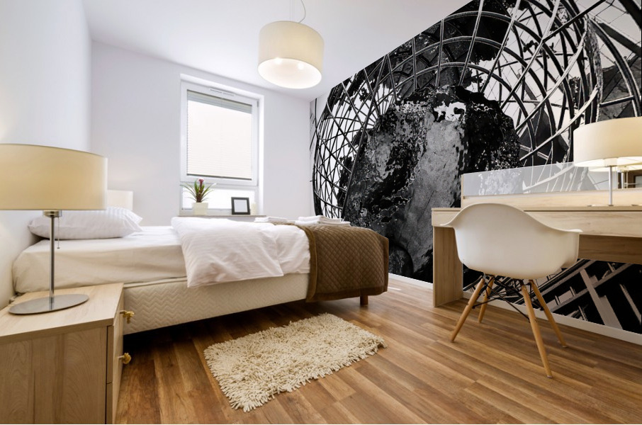 The Globe NYC Mural print