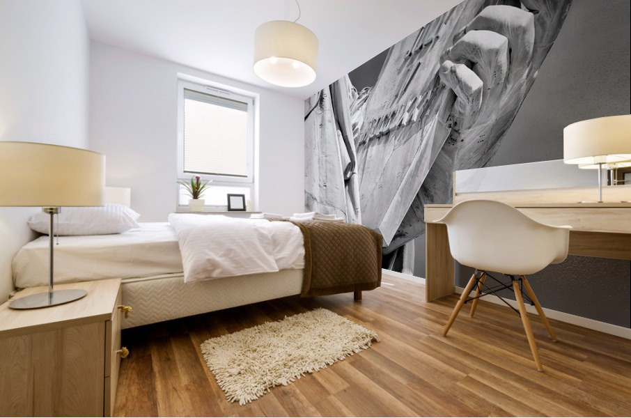 Ladys Tablet NYC Mural print
