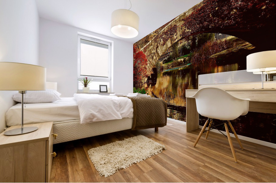 Gapstow Bridge NYC Mural print