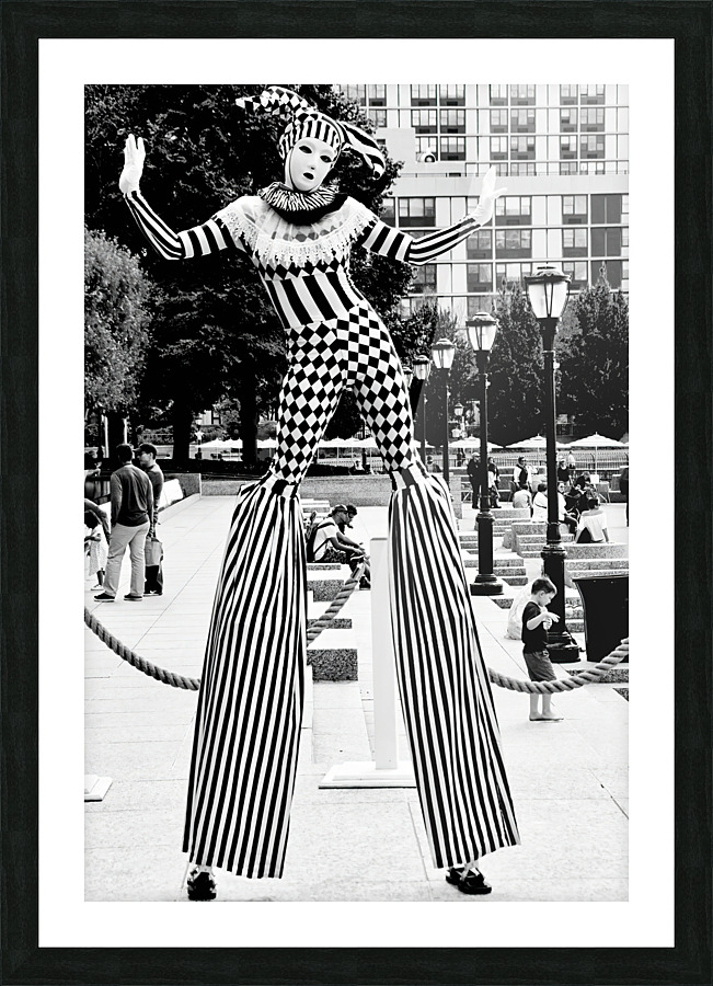 Harlequin 6 NYC Picture Frame print
