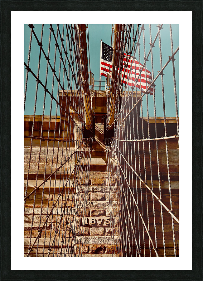 Brooklyn Bridge NYC Picture Frame print