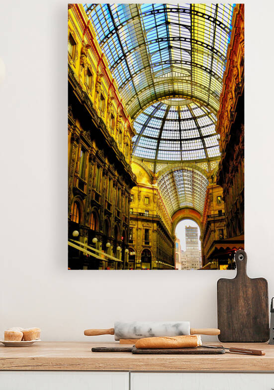 La Galleria Milan Italy by Fred J Bivetto