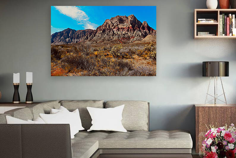 Red Rock Canyon Clark County Nevada by Fred J Bivetto