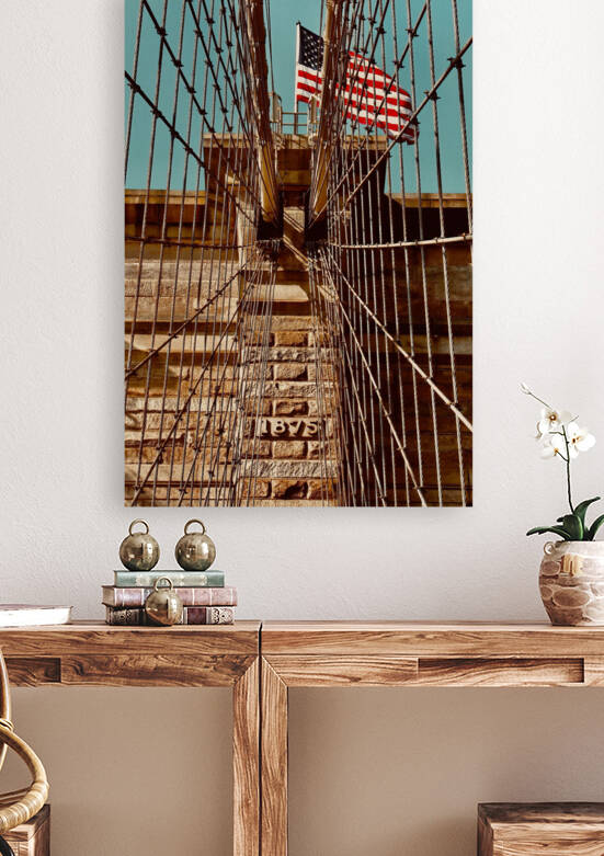 Brooklyn Bridge NYC by Fred J Bivetto
