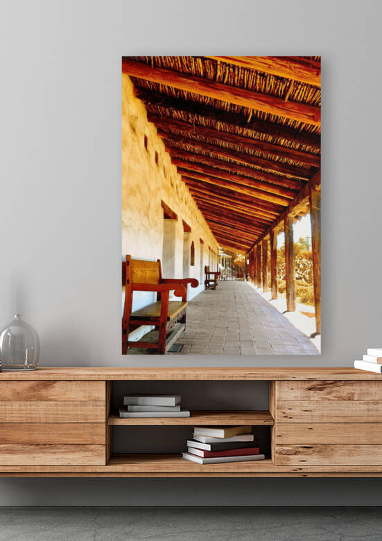 Spanish Mission Sonoma  California by Fred J Bivetto