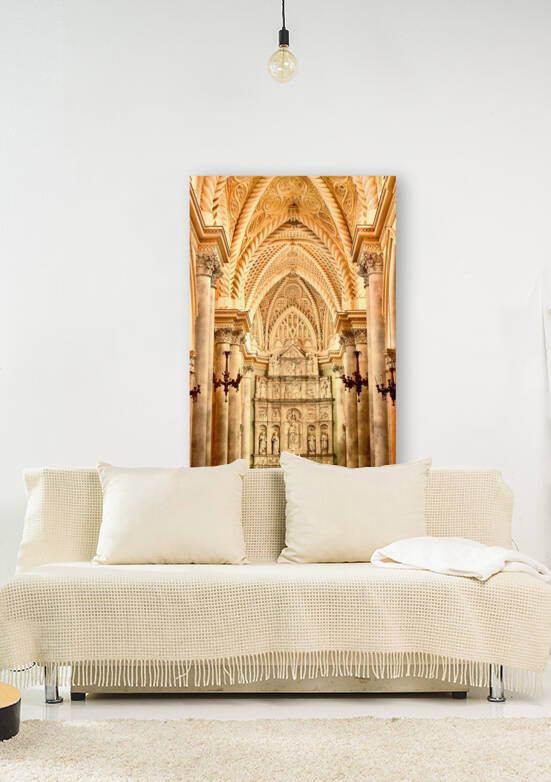 Duomo Dell Assunti Erice Sicily Italy by Fred J Bivetto