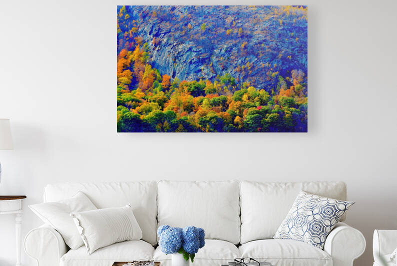 Hudson River Highlands Putnam County New York by Fred J Bivetto
